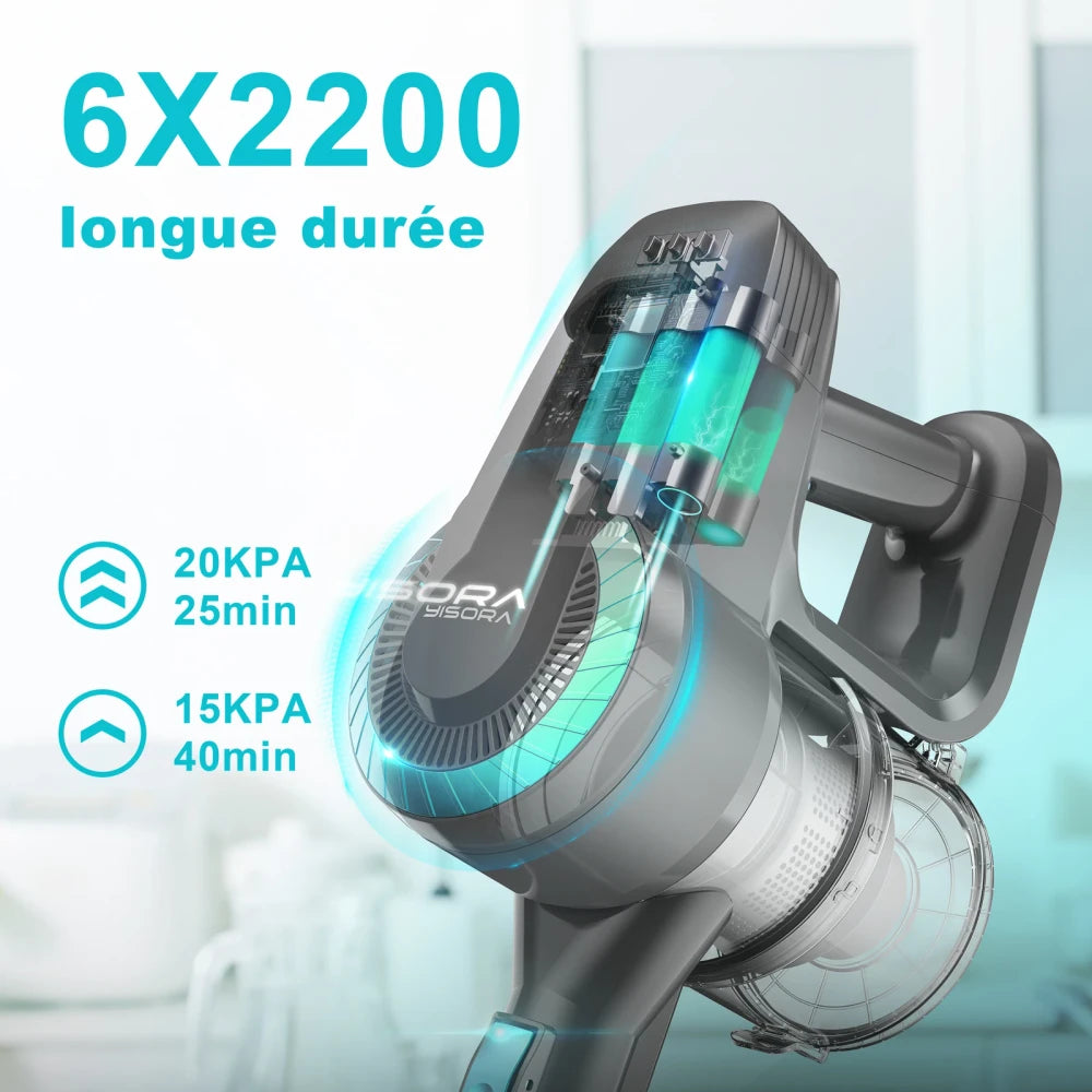 YISORA Cordless Upright Vacuum