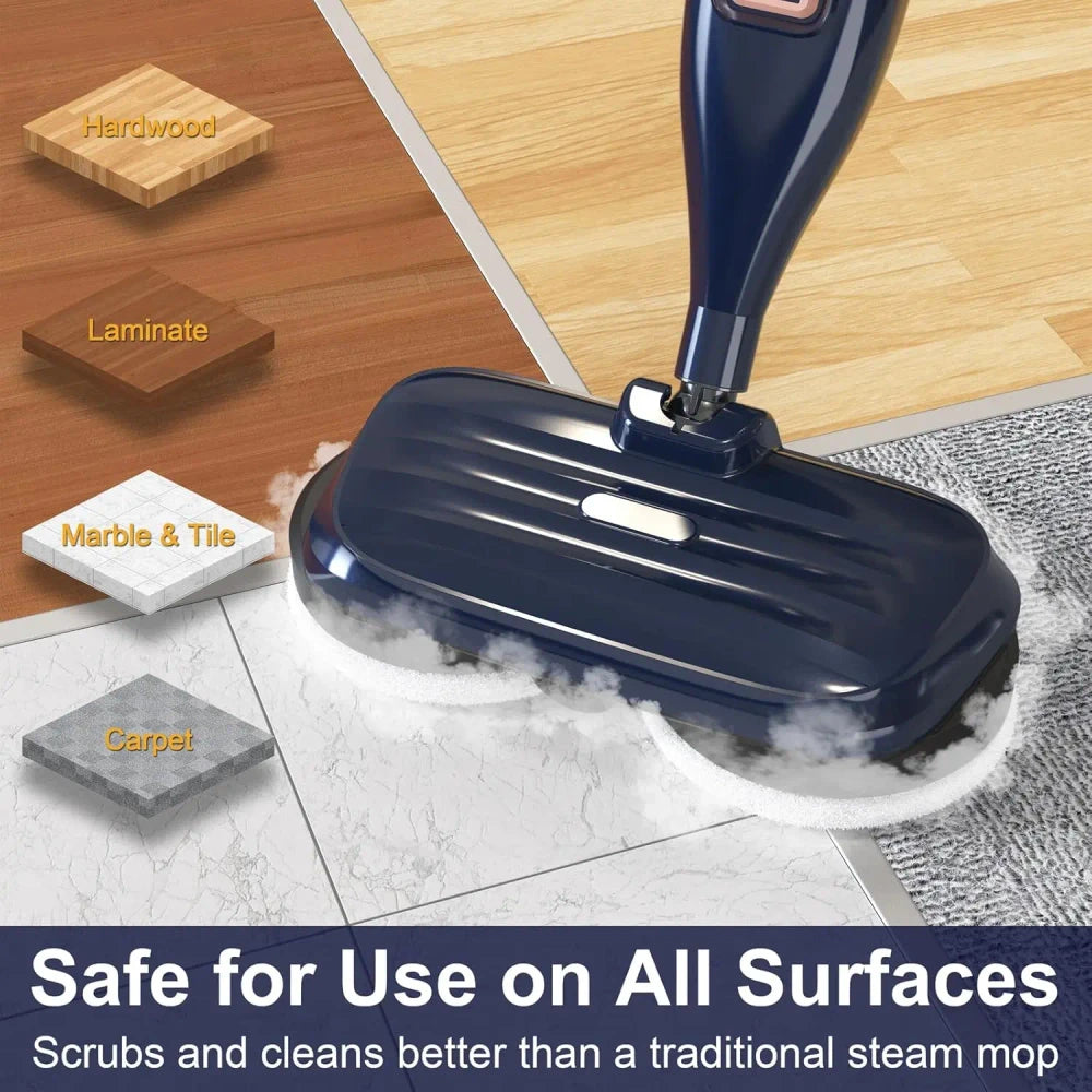 Lightweight Rotating Steam Mop