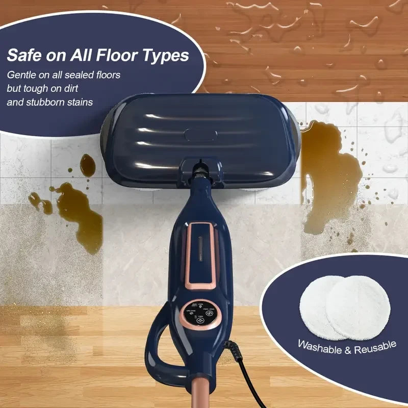 Lightweight Rotating Steam Mop