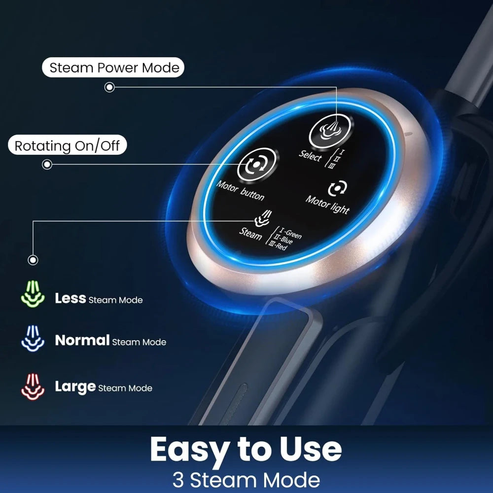 Lightweight Rotating Steam Mop