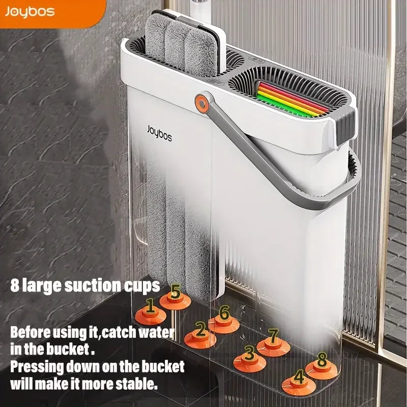 Ultra-Slim Flat Mop and Bucket System