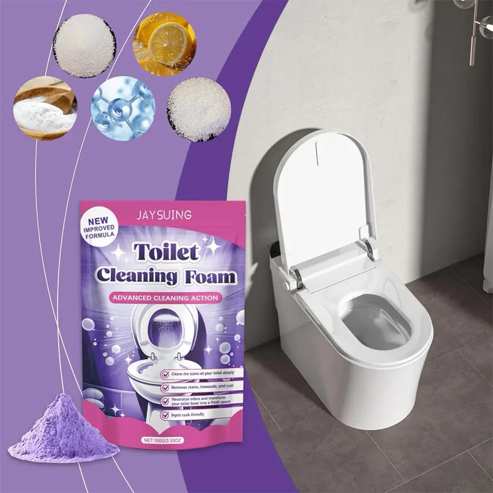 Effervescent Toilet Bowl Cleaning Powder