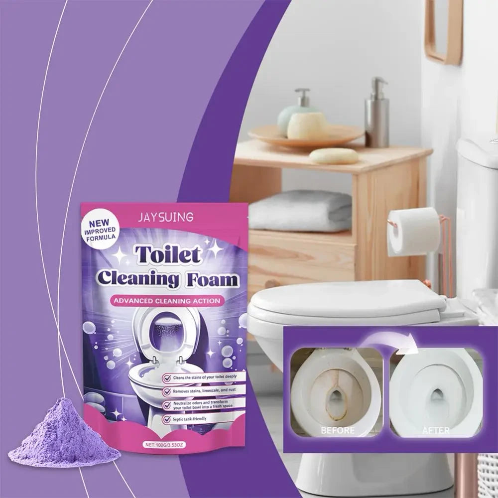Effervescent Toilet Bowl Cleaning Powder