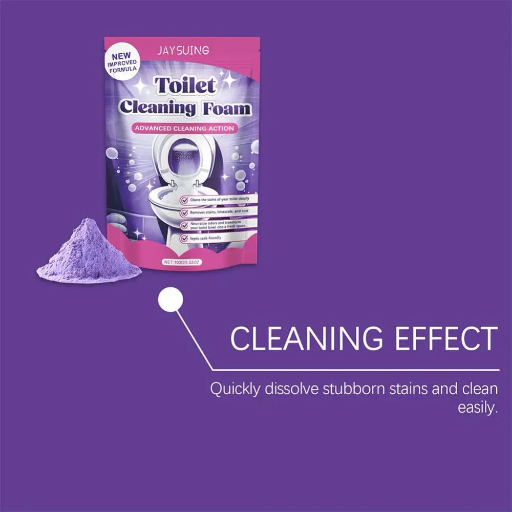 Effervescent Toilet Bowl Cleaning Powder