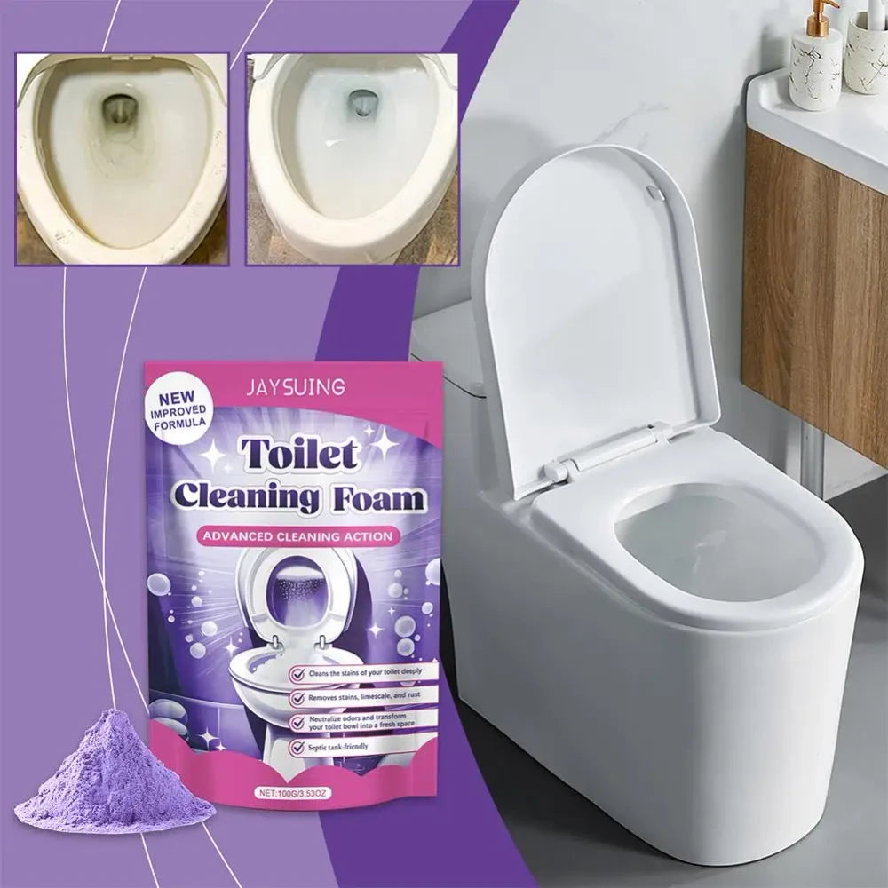 Effervescent Toilet Bowl Cleaning Powder